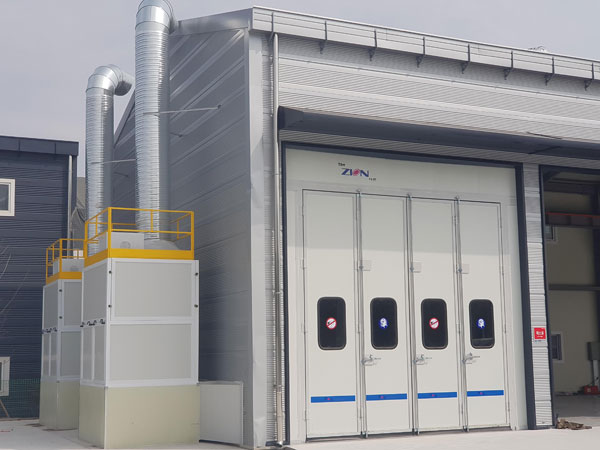 大型打磨房排风装置